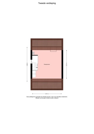 Floorplan - Jeanne D'arclaan 16B, 8302 ZA Emmeloord